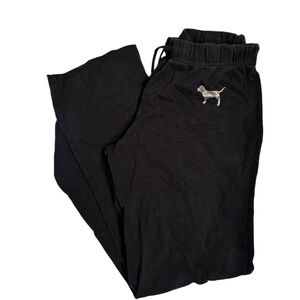 PINK Victoria's Secret Vintage Y2K Black Sweatpants